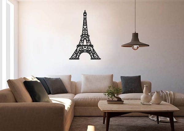 Eiffel-torony fém fali dekoráció 1